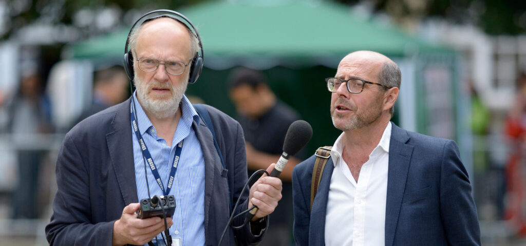 Martin Rosenbaum and Nick Robinson